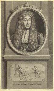 Portræt af kong James II af England