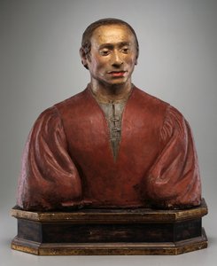 Palla Rucellai, ca. 1506 (terracotta med polykrom dekoration) af Pietro (attr. to) Torrigiano