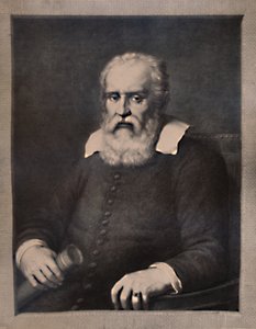 Galileo Galilei, italiensk videnskabsmand, slutningen af det 18. eller begyndelsen af det 19. århundrede 1894 af Pietro Antonio Leone Bettelini