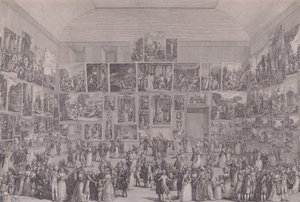 Udstilling på Salon du Louvre i 1787.