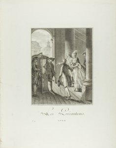 Forholdsreglerne, fra Monument du Costume Physique et Moral de la fin du Dix-huitième siècle