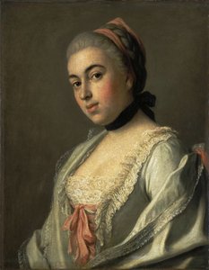 Portræt af grevinde Anna Vorontsova, ca. 1760 af Pietro Antonio Rotari