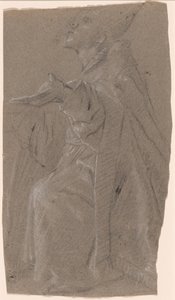 Biskop Saint i Bøn af Pietro Bernardi