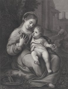 Den hellige familie, 1811 af Pietro Bonato