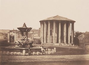 Vestas tempel, 1850