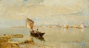 På lagunen, 1882