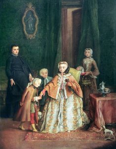 Kysser hånden af Pietro Longhi