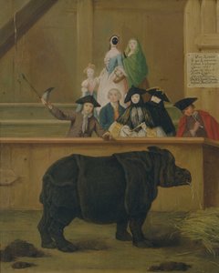 Næsehornet, 1751 af Pietro Longhi