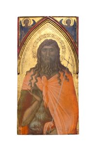 Johannes Døberen, ca. 1329 af Pietro Lorenzetti