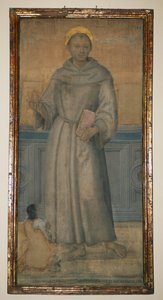 Sankt Antonius af Padova og Bartolomeo di Maraglia fra Perugia, cirka 1512, malet af Pietro Vannucci, kendt som Perugino (cirka 1450-1523), Umbrien, Italien af Pietro Perugino