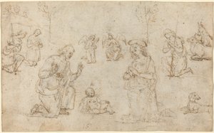 Hyrdernes tilbedelse af Pietro Perugino