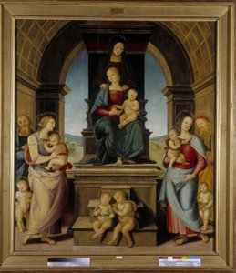 Sankt Annes familie af Pietro Perugino
