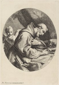 Sankt Frans af Pietro Antonio Rotari