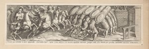 Soldater på angreb Kejser Konstantins historie (serietitel) af Pietro Sante Bartoli