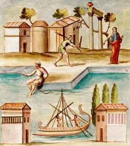 MS Gen 1496 Havnescene, 1674
