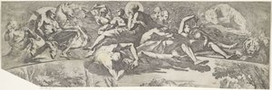 Allegory of Autumn (øverste del) af Pietro Testa