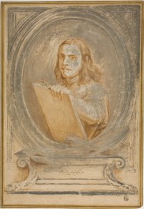 Portræt af Pietro Testa af Pietro Testa