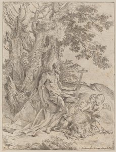 Sankt Jerome af Pietro Testa