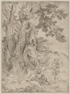 Sankt Jerome af Pietro Testa