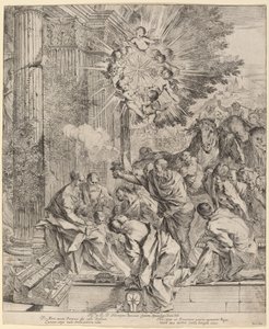Magiernes tilbedelse af Pietro Testa