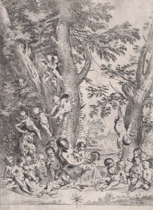 Næstekærlighedens Have, ca.1631-37. af Pietro Testa