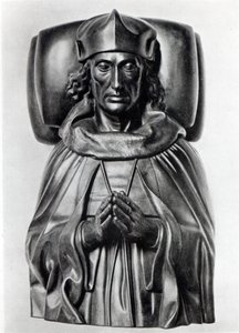 Skuebillede af Henry VII i Westminster Abbey (guld) af Pietro Torrigiano