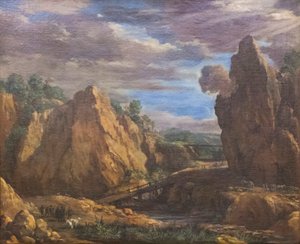 Alumminerne i Tolfa, ca. 1630 (olie på lærred)