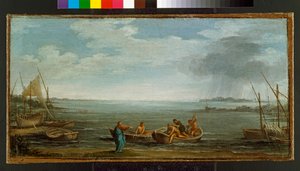 Sankt Peters og Sankt Andreas kaldelse, c.1626-30 af Pietro da Cortona
