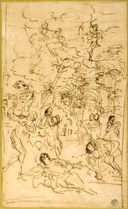 Sankt Stefans martyrium af Pietro da Cortona