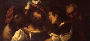 Bravi og en gammel mand af Pietro the Elder Muttoni