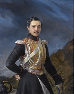 Portræt af Ivan Alexandrovich Balashov 1816-1841