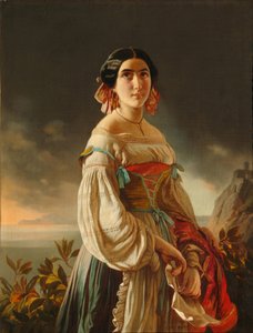Portræt af prinsesse Line Gagarina, 3