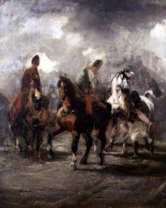 Riders (olie på lærred)