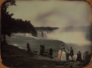 Niagara Falls, ca. 1850. af Platt D. Babbitt