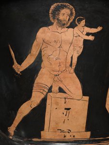 Detail of a Lucanian Calyx-Krater, c.400 BCdani