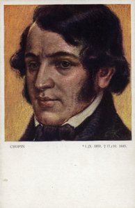 Frederic Chopin, polsk komponist og pianist (1810-1849) af Polish School