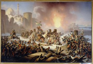 Den anden belejring af fæstningen Ochakov (eller Otchakiv, i Ukraine) i december 1788. (Belejringen af ​​fæstningen Ochakov i december 1788). Episode af den russisk-tyrkiske (russisk-tyrkiske) krig 1787-1792, russiske styrker, kommanderet af prins Grigori 
