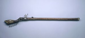 Tschinki, hjullås jagtgevær, ca. 1630-50 af Polish School