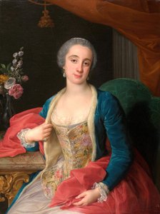 Portræt af hertuginde Sforza Cesarini d. 1765, 1768.