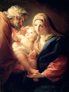 Den hellige familie, 1740