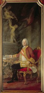 Frans I, den hellige romerske kejser (1708-65), ægtemand til kejserinde Maria Theresa Østrig (1717-80) af Pompeo Girolamo Batoni