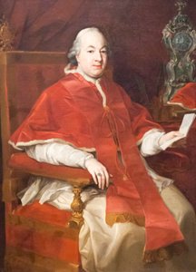 Portræt af Pius VI af Pompeo Girolamo Batoni