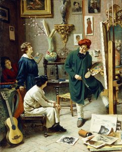 Kunstnerens studie,