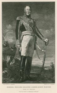 Marskal Edouard-Adolphe-Casimir-Joseph Mortier af Ponce Camus. Marie Nicholas