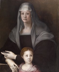 Portræt af Maria Salviati de 