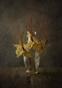 Stemningsfuldt blomsterstilleben af Popa Kornel Andras