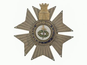 Badge, Tårn- og Sværdordenen, Portugal, General Sir Galbraith Lowry Cole af Portuguese School