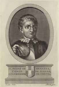 Dom Pedro de Menezes Portocarrero af Portuguese School