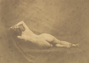 [Nøgen], ligesom. 1851. af Possibly by Eugène Durieu.