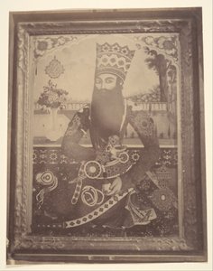 [Fath-Ali Shah, maleri, der engang tilhørte Hmah [] Saula, kongens onkel.], 1840